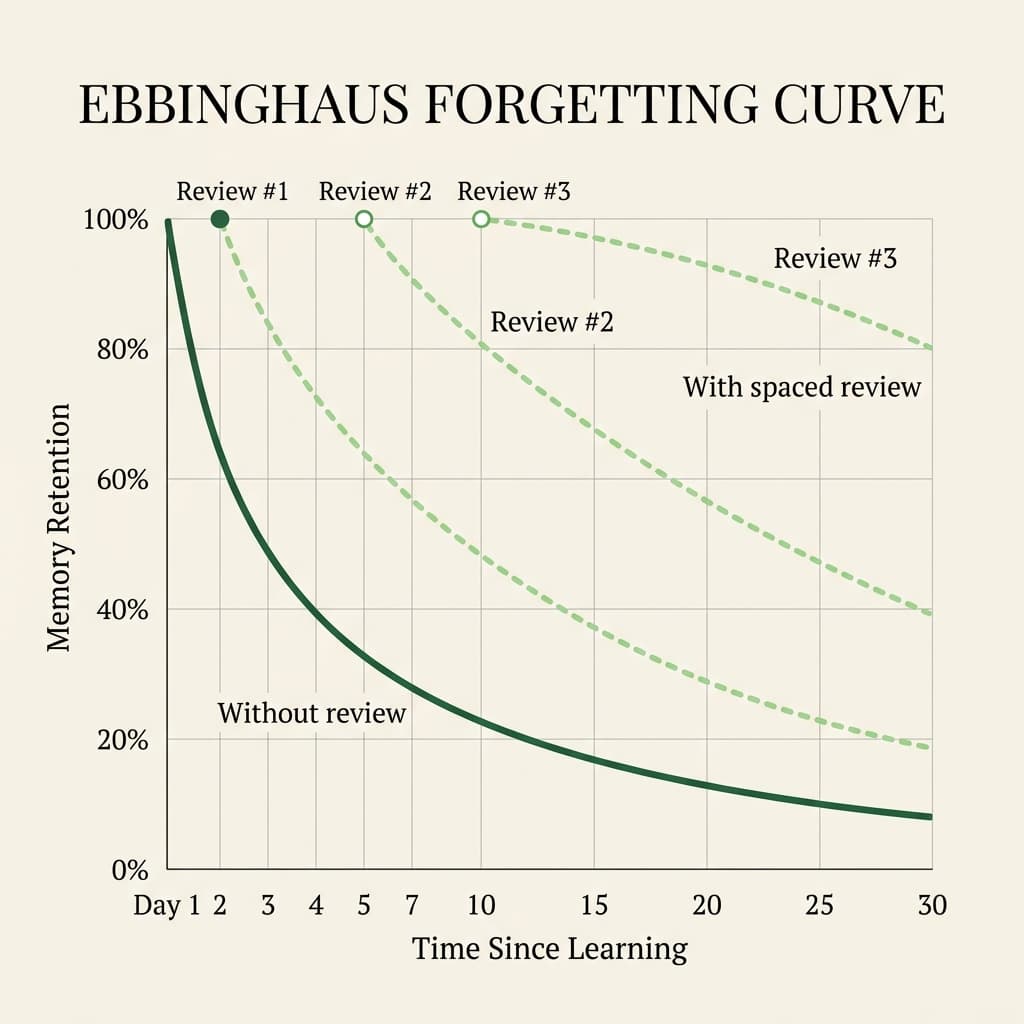 Đường cong quên lãng (Forgetting Curve)