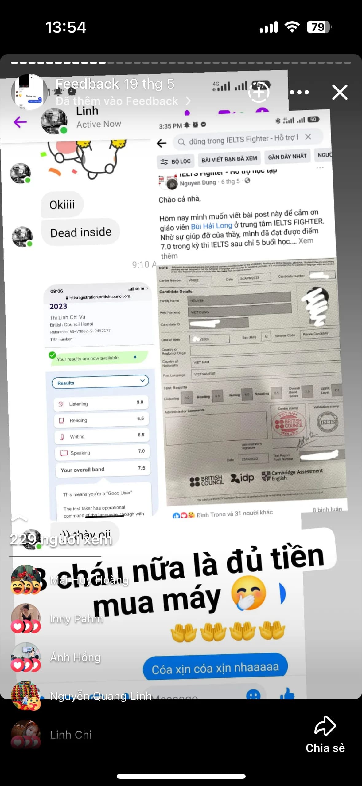 Chat feedback