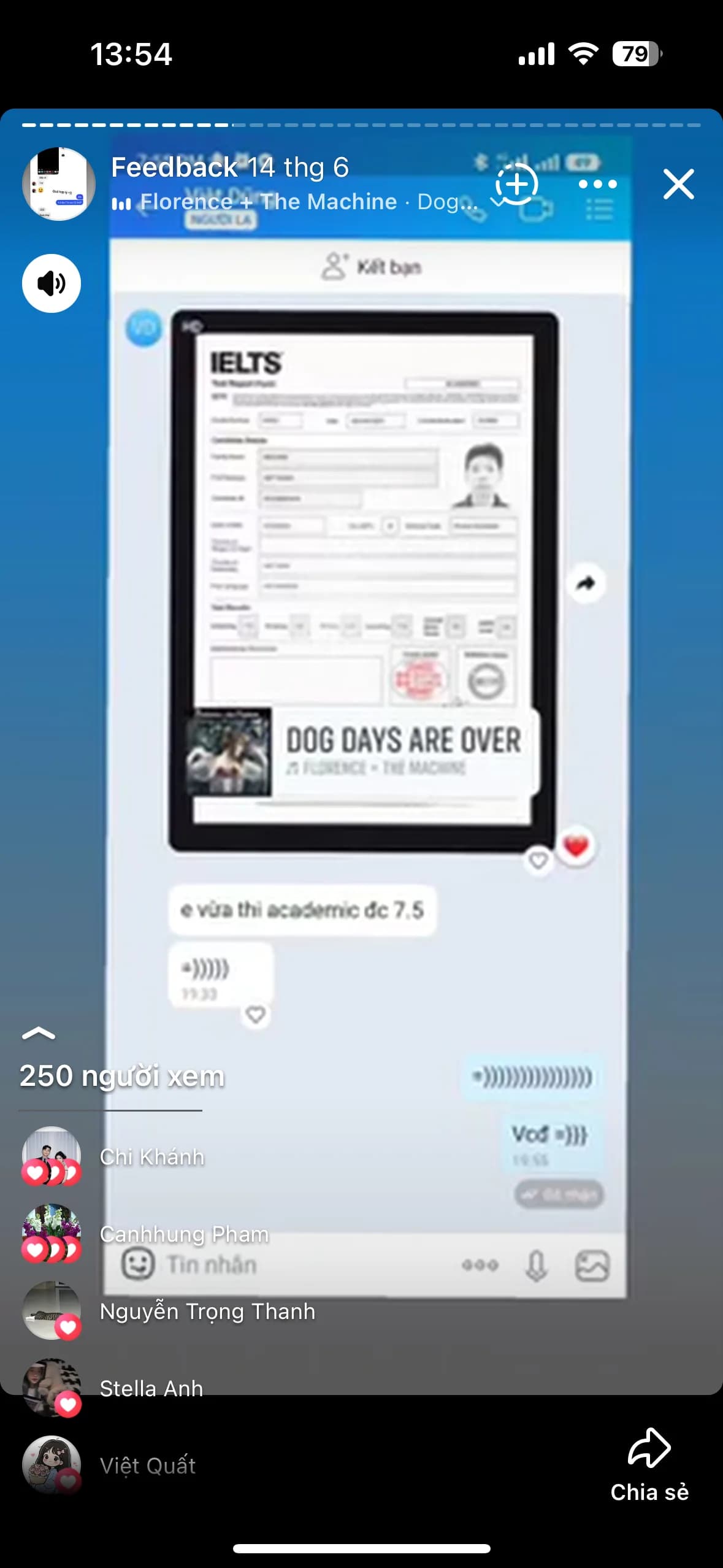 Chat feedback