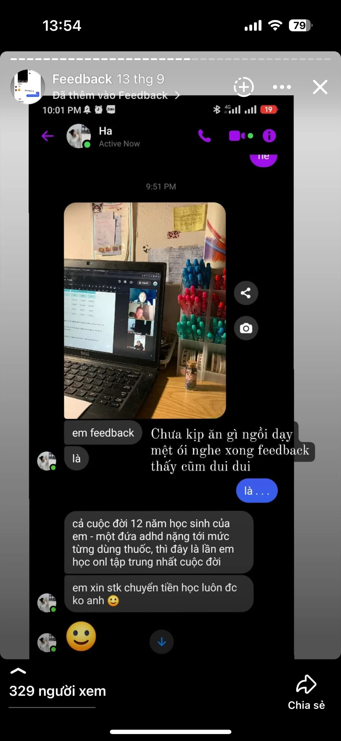 Chat feedback