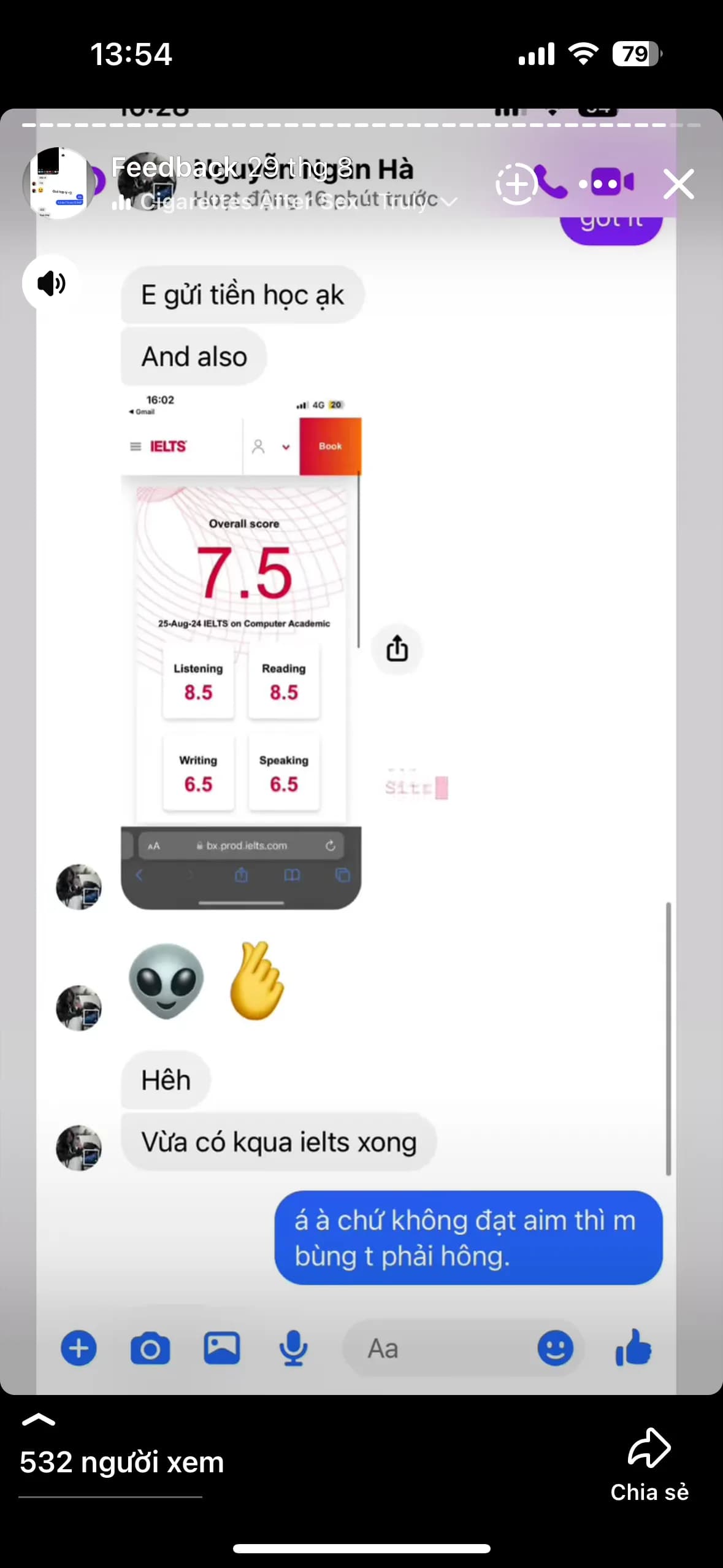 Chat feedback