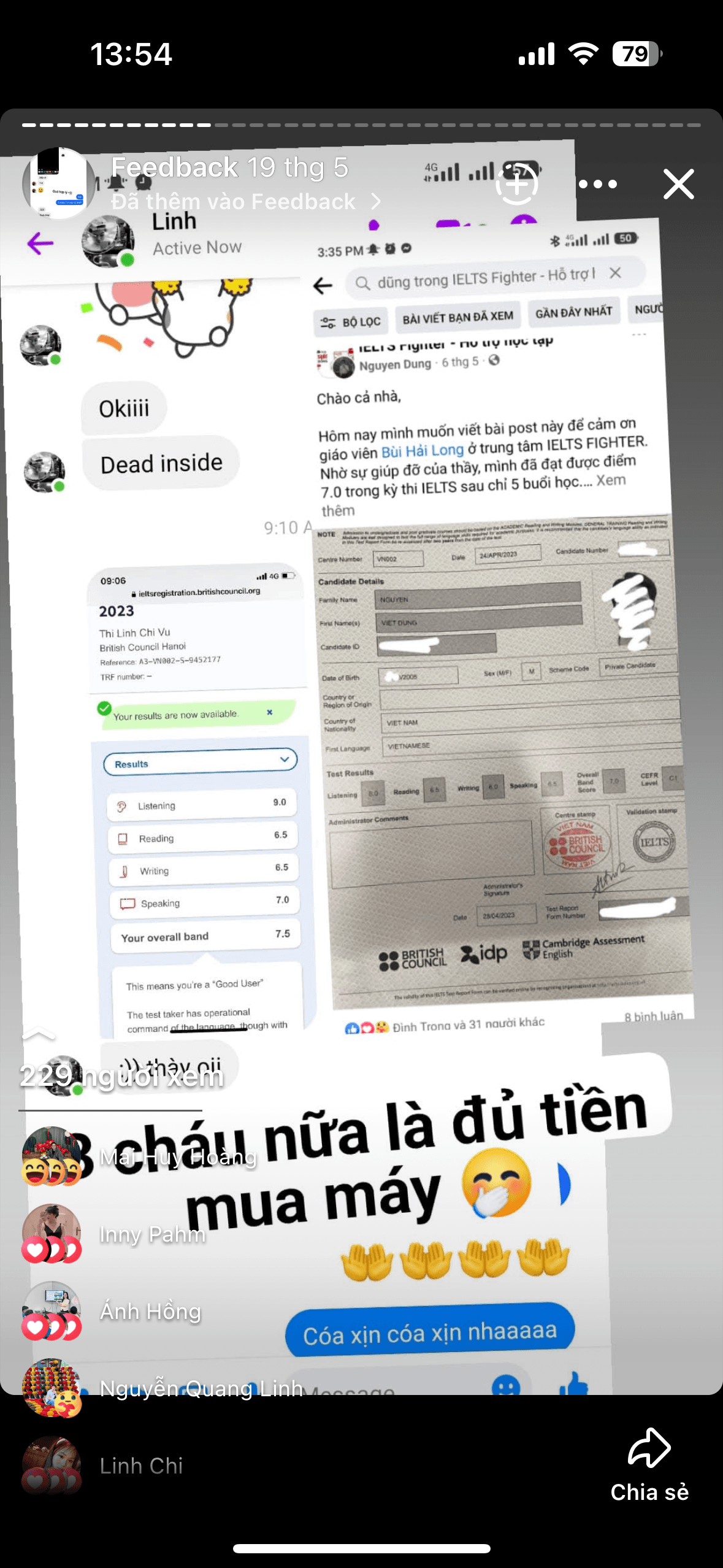 Chat feedback