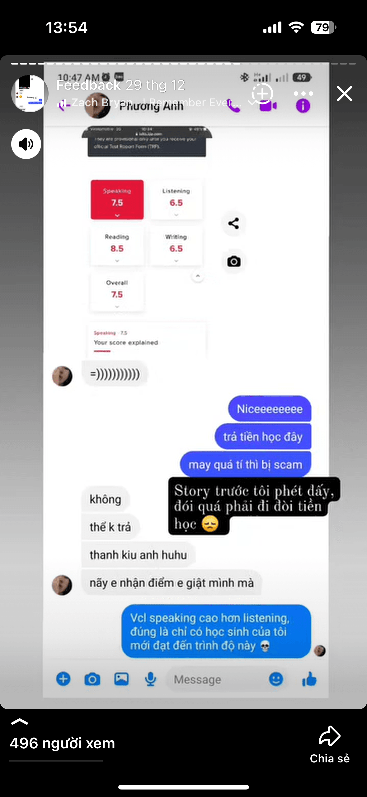 Chat feedback