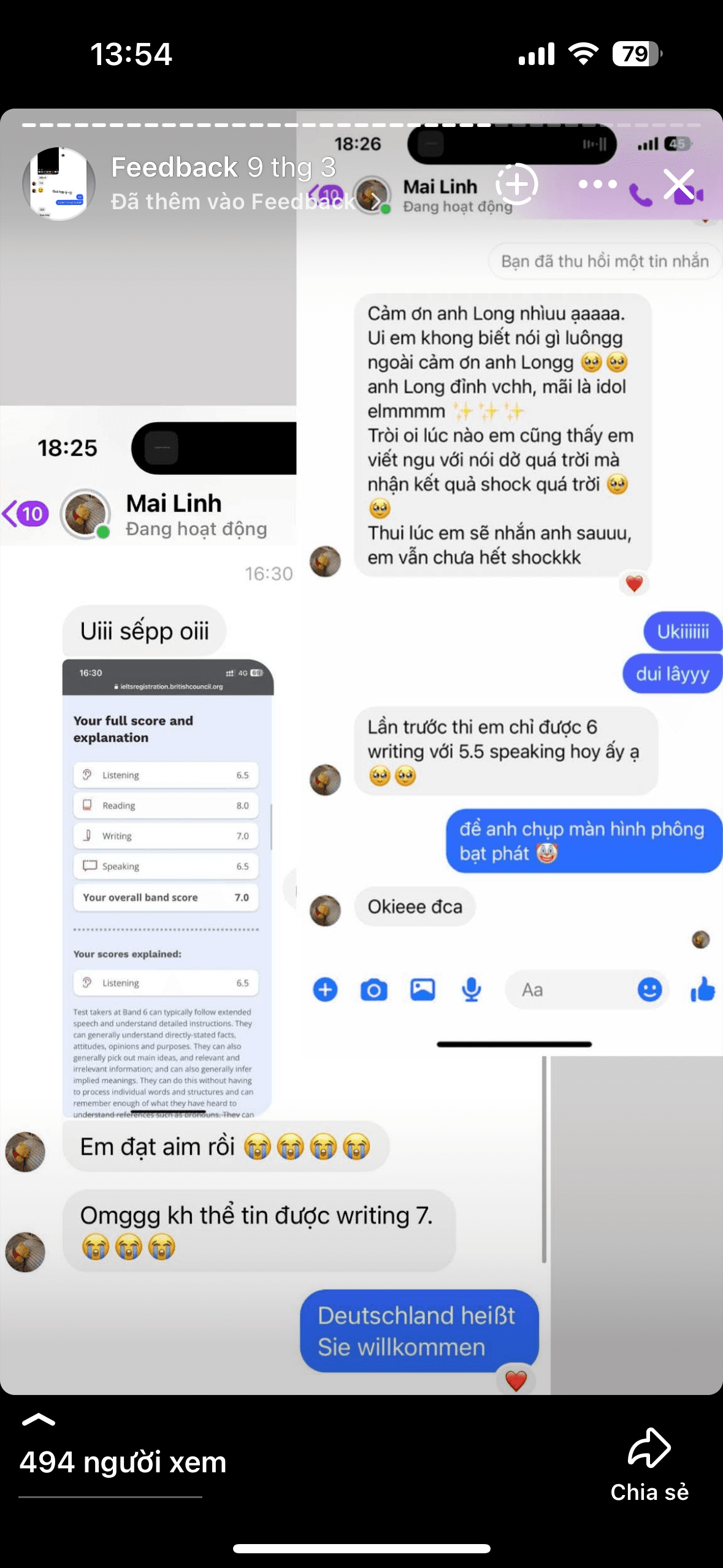 Chat feedback
