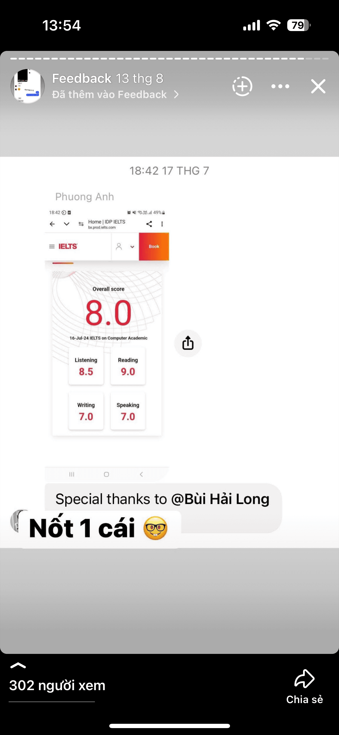 Chat feedback