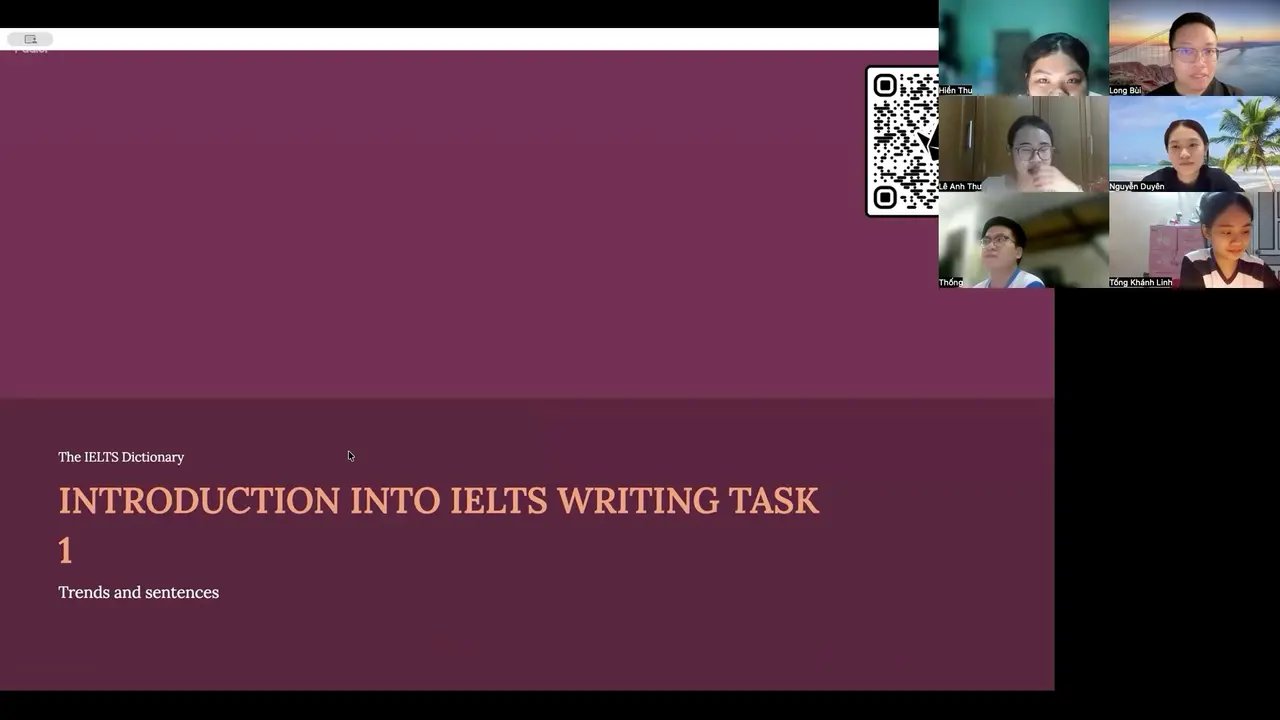 Introduction into IELTS Writing Task 1